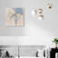 Clouded Calm I Canvas Abstract Print by Oliver Gal, Black Frame, 12 x 12-1432785792-1432785798