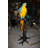 Single Parrot on a tree - Bronze Statue -  Size: 30"L x 24"W x 66"H. 