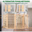 Wood Free Standing Pet Gate