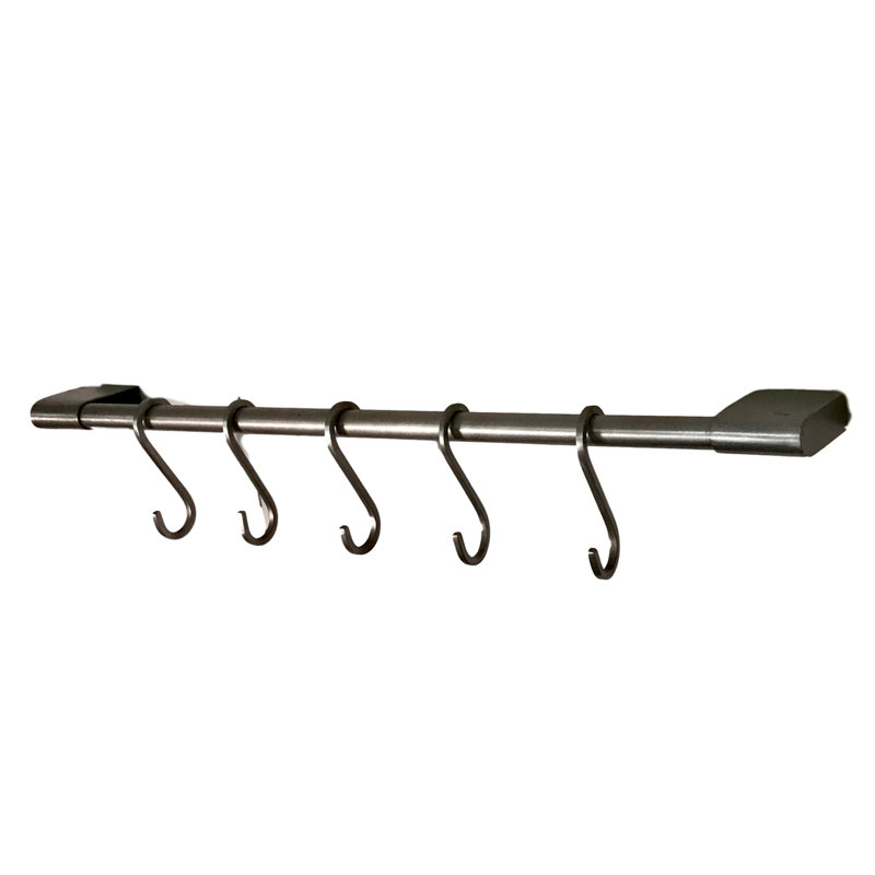 Barre à serviettes murale 24,25", Nickel brossé