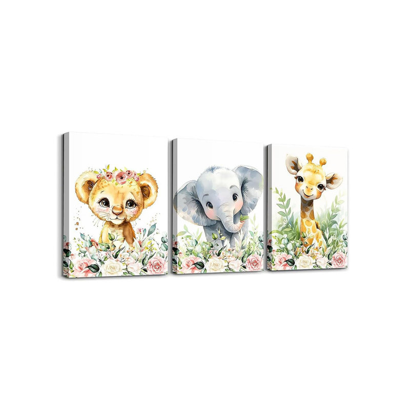 3 Piece Wrapped Canvas Print