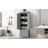 Tall Storage Cabinet With Two Drawers For Bathroom/Office-1079400038