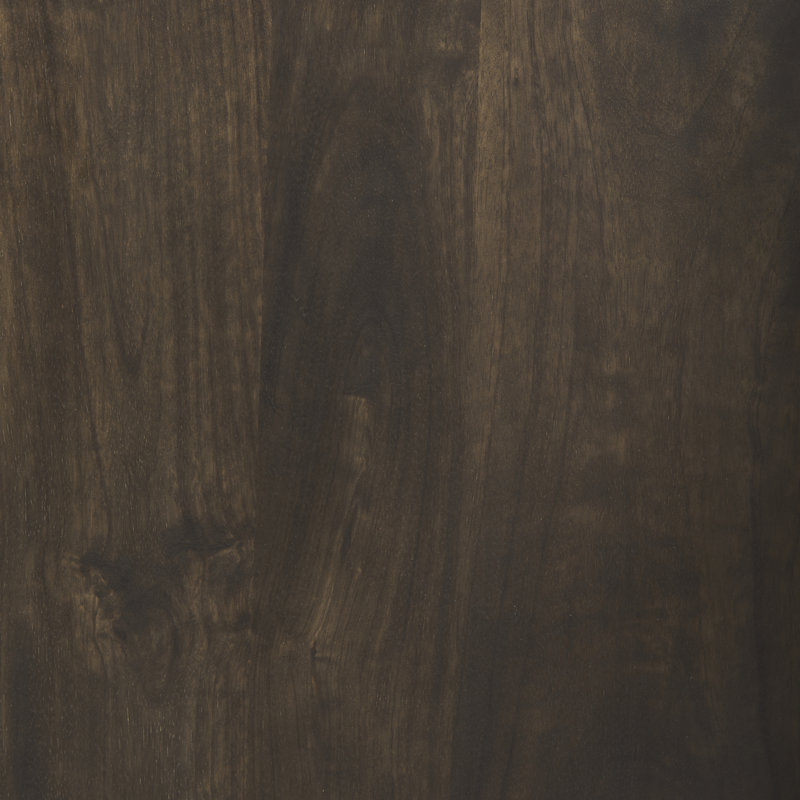 Solid Wood Accent Cabinet, Dark Brown