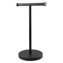 NearMoon Hand Towel Holder with Balanced Marble Base, 304 Stainless Steel Stand  Towel Ring L Shape