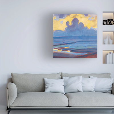 Bolog Masters Collection By The Sea Piet Mondrian Canvas Art