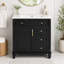 Heywood Freestanding Standard Free Standing Single Double Single Vanity Bathroom Vanity With Ceramic Top-413314263