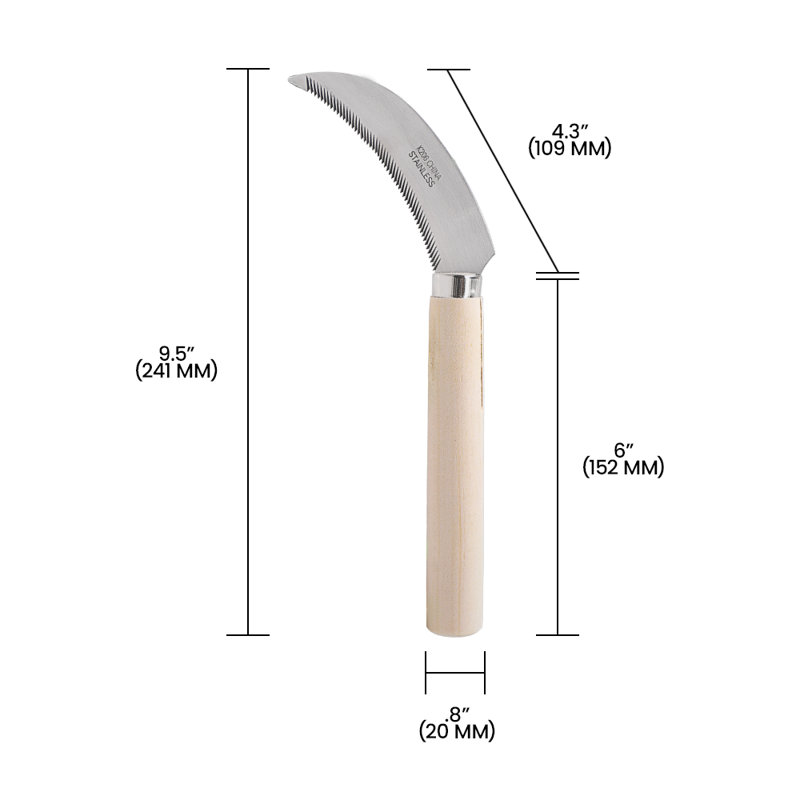 Outil de jardinage en acier inoxydable Gesche