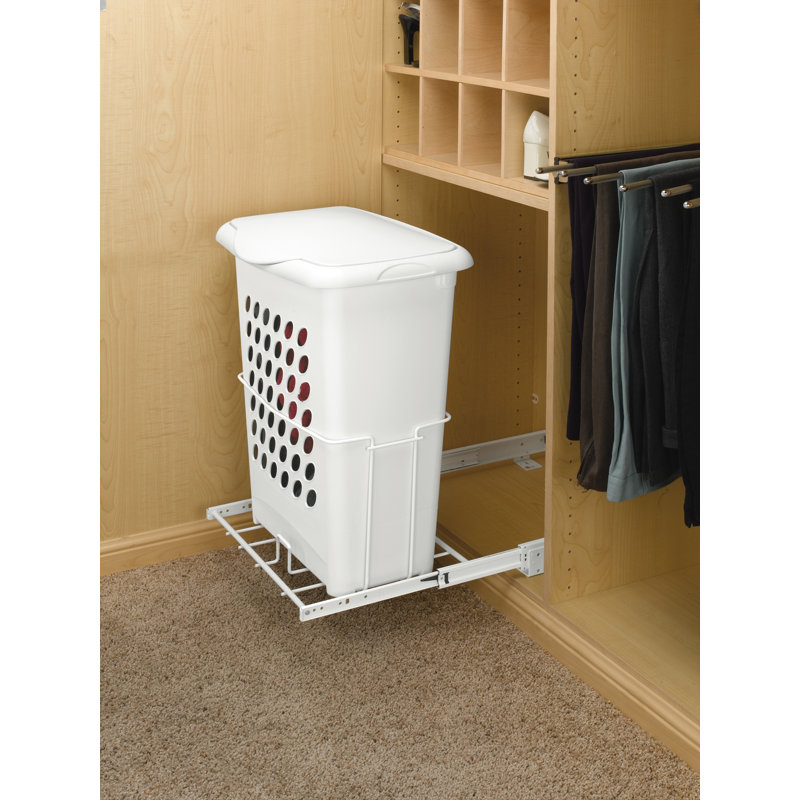 Rev-A-Shelf Polymer Pull Out Hamper for Vanity/Closet Applications