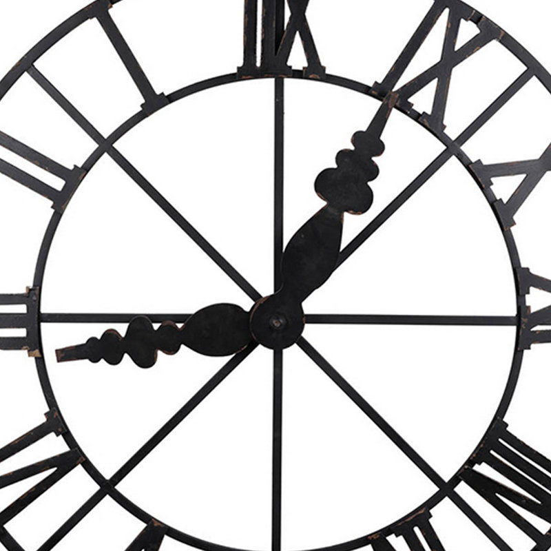 Wall Clock, Matte Black