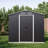8 ft. W x 6 ft. D Galvanized Steel Storage Shed