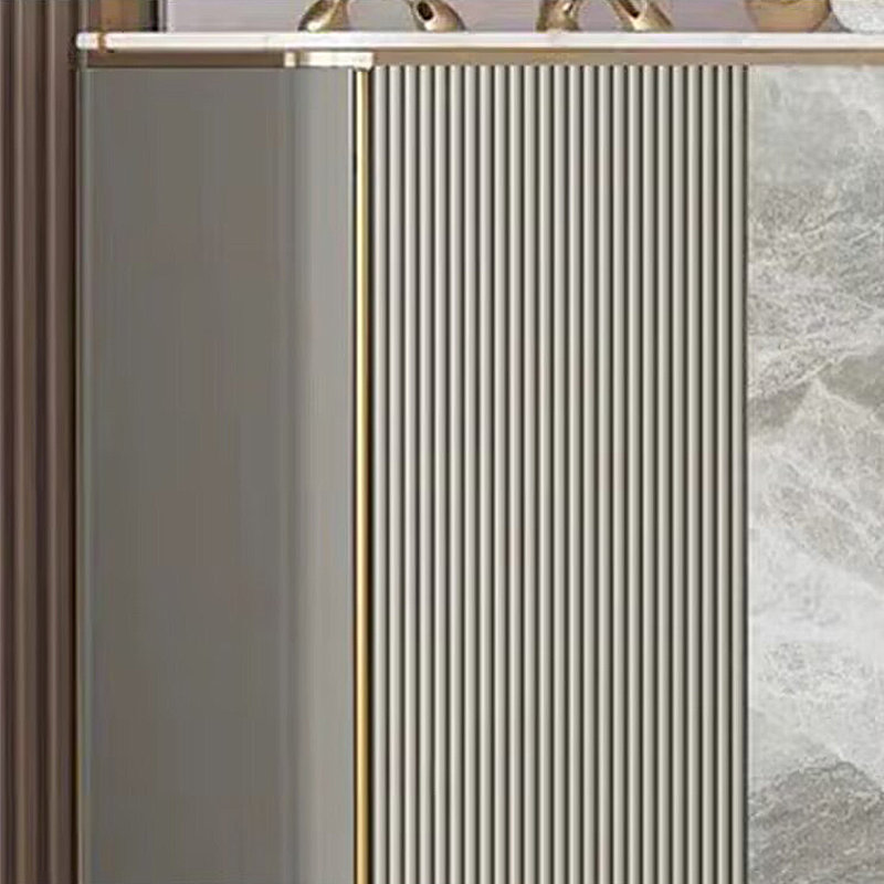 Rangement à chaussures moderne et minimaliste, Gris