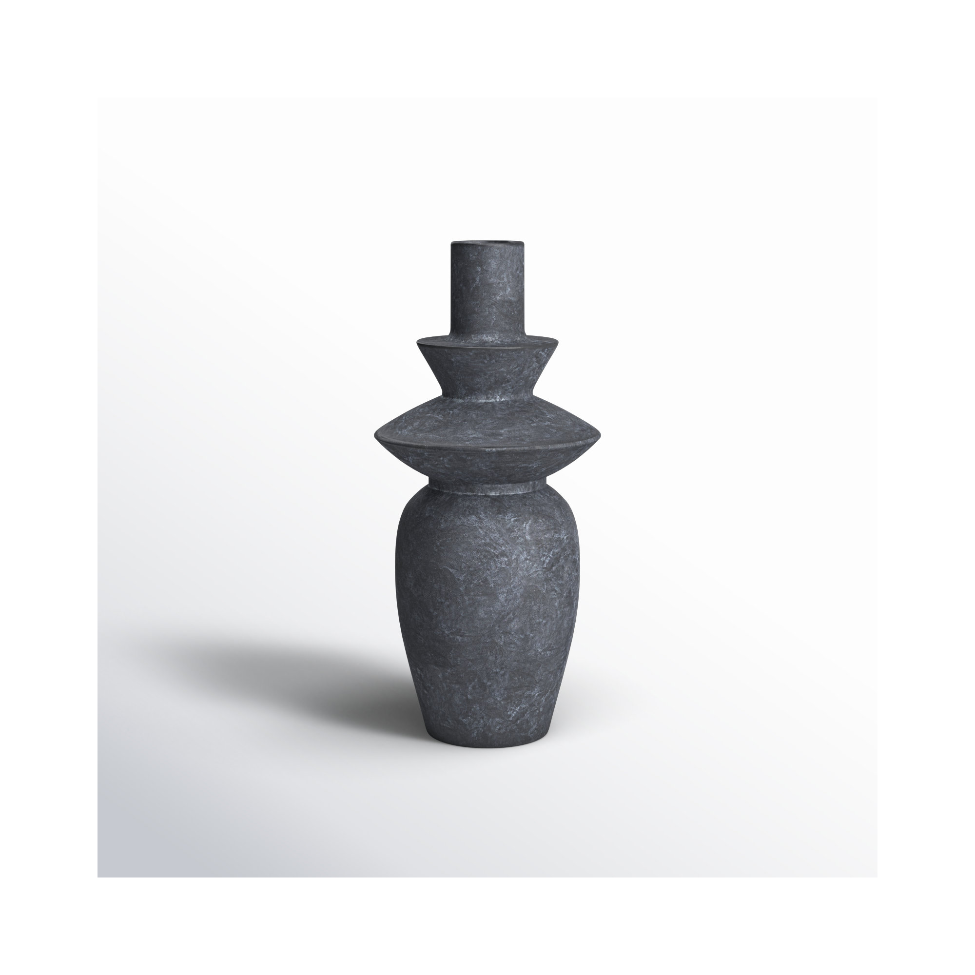 Fitzpatrick Ceramic Table Vase, Black
