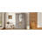 Three-Door Wardrobe With Mirror And Ample Storage-1344438154
