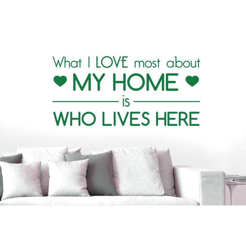 Wall Decal, Green, Large