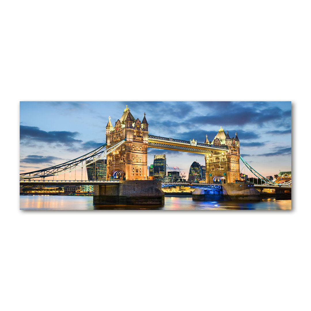 Tower Bridge London - Wrapped Canvas Print