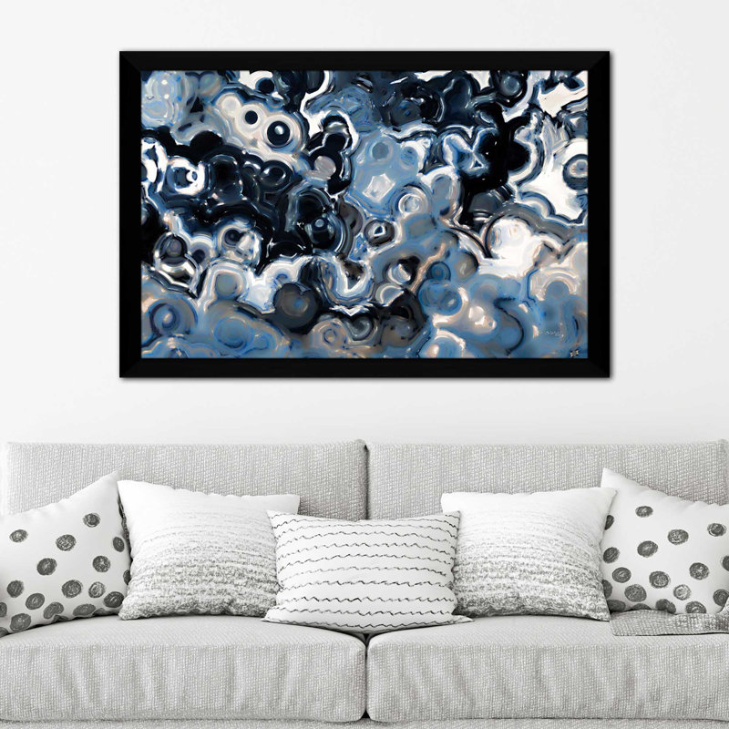 «The Works of God, Ecclesiastes 11: 5» par Mark Lawrence, reproduction d'art, Cadre noir, H 21,5 po x l 27,5 po x P 0,75 po