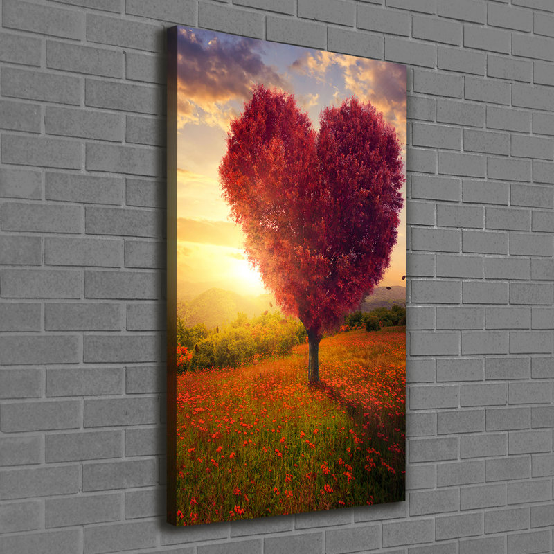 Tree Of Heart - Wrapped Canvas Print