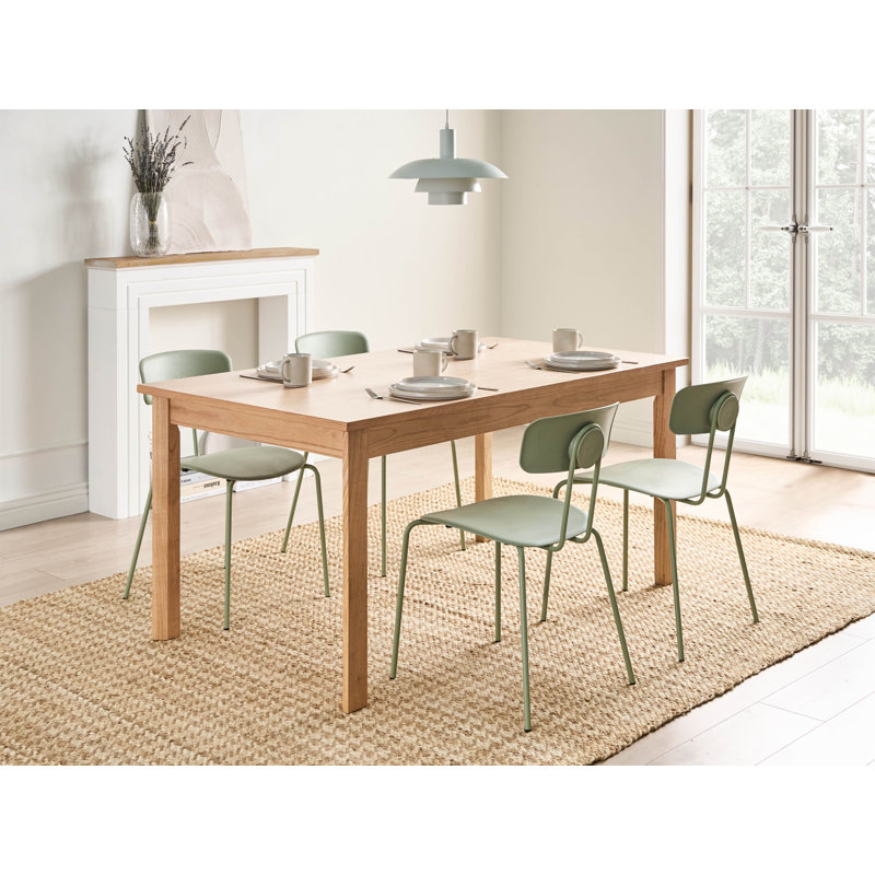 Solid Wood Base Dining Table