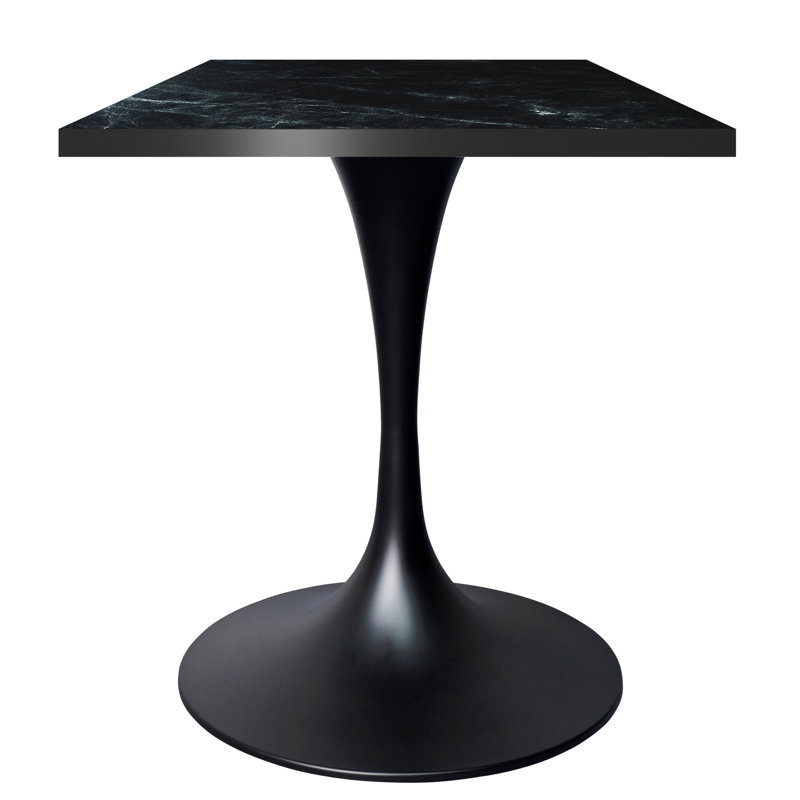Table de salle à manger Verve, Noir, Noir