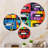 Cassette Tapes Retro Rhythms II Entertainment Wall Decor on Metal