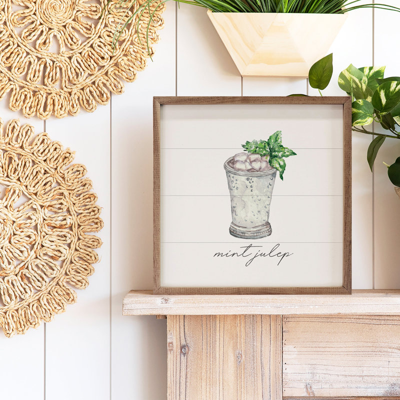 Mint Julep White, 4" H x 4" W