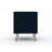 Rockefeller 20" Mid-Century Modern 1-Drawer Nightstand in Midnight Blue-321291309