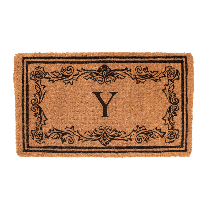 Tapis de porte Balmer Windsor, Rectangle 2 pi 6 po x 4 pi, Y