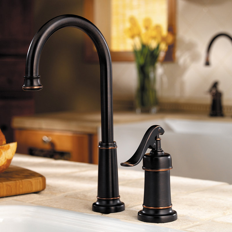 Robinet de bar de cuisine ashfield, Bronze toscan