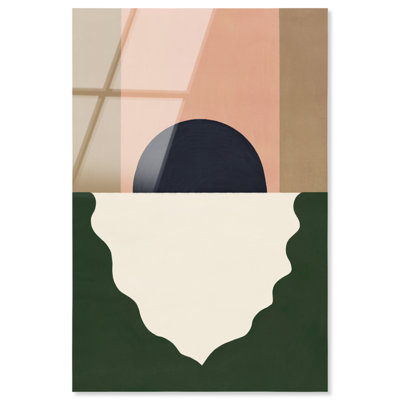 Moonrise Abstract Print by Oliver Gal