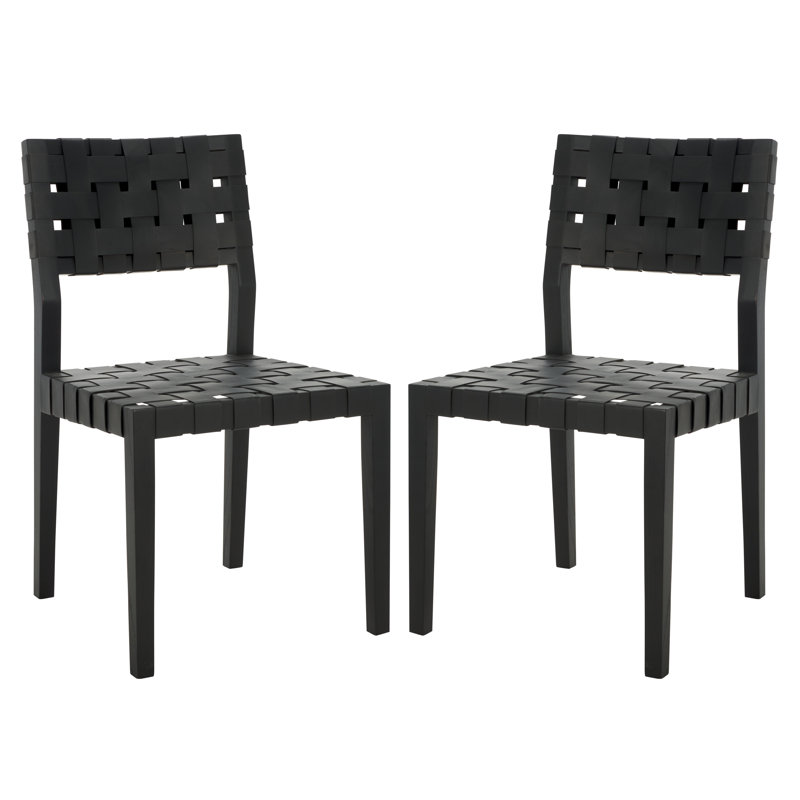 Chaise de salle à manger Ardell, Noir, noir, noir, noir
