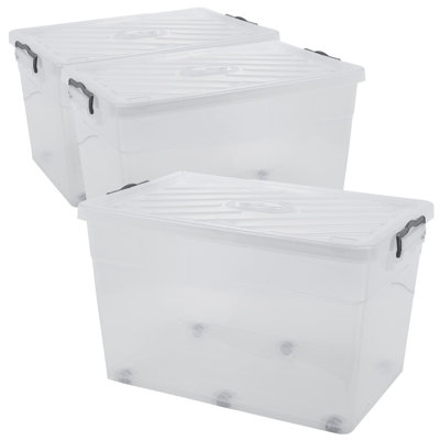 Rebrilliant Plastic Stackable Drawer