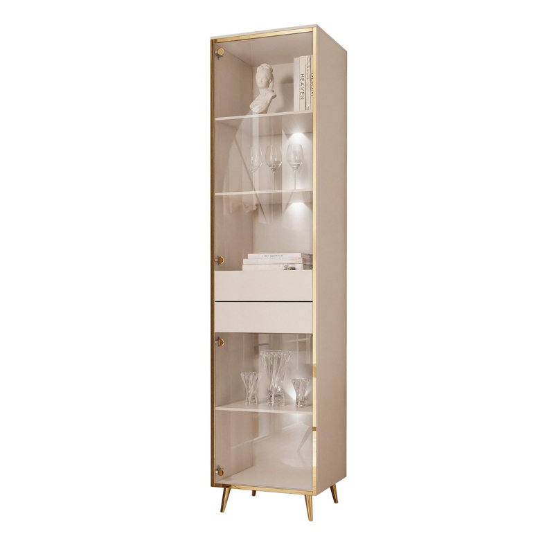 Aurora Display with LED Lighting, Cashmere