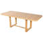 Table de salle à manger extensible en bois massif, table de cuisine rectangulaire de 60 à 84 pouces avec coins arrondis, rallonge amovible, garniture de rainure, base de support et repose-pieds-129940427-129940426