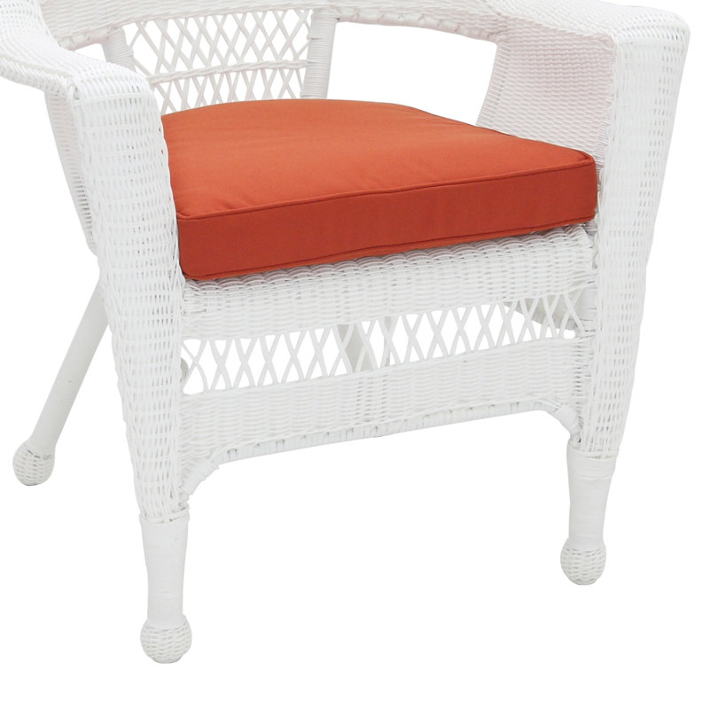 Bay Isle Home Arliss Patio Chair with Cushions & Reviews | Wayfair