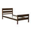 Lit plateforme simple en bois massif avec tête et pied de lit, lit pour enfant-1704669106