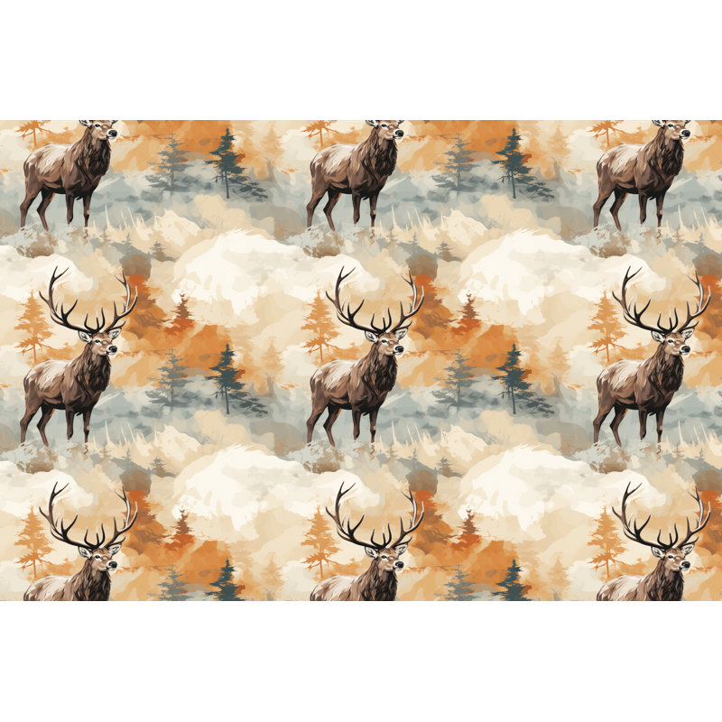 Elk Brown Bedding, Twin Comforter
