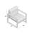 Skye Velvet Armchair