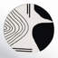 Tapis ivoire / noir Felipe-94517524