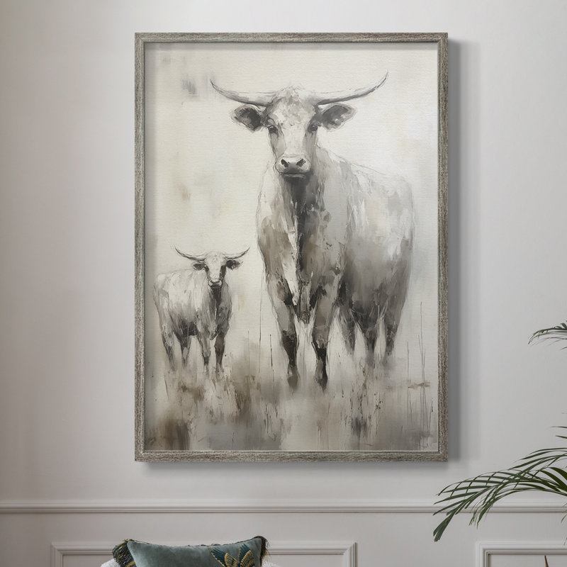 ANIMALS Series CCXCVI, reproduction encadrée - bois massif