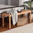 Bethie Wicker/Rattan Bench-63980325