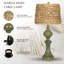 Lampe de table en résine Maroa-536857326