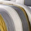 Polyester Striped Duvet Cover Set with Pillowcases-26953240-29192636