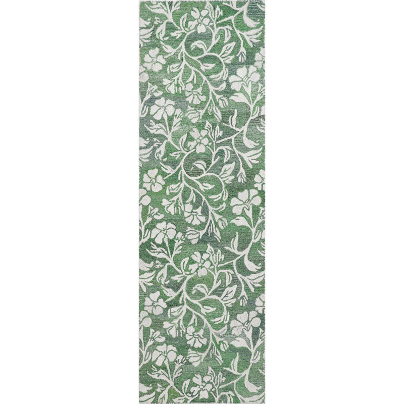 Camellia Hand Tufted Indoor/Outdoor Rug, Runner 2'6" x 8'