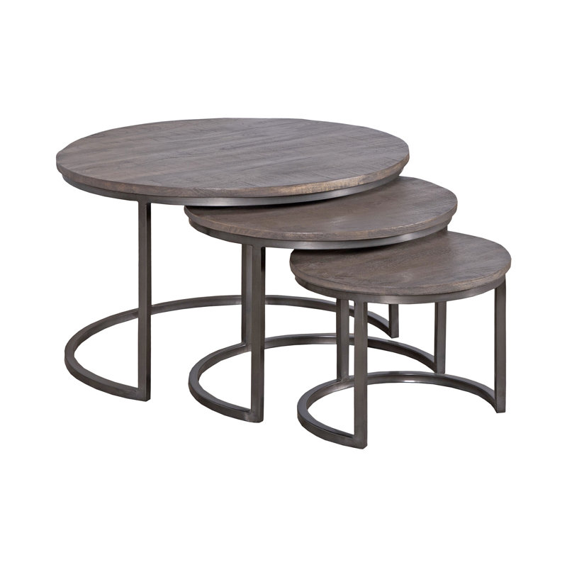 Rafferty Solid Wood Nesting End Table