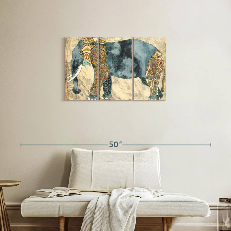 Brampt Royal Elephant, 20" H x 33" W