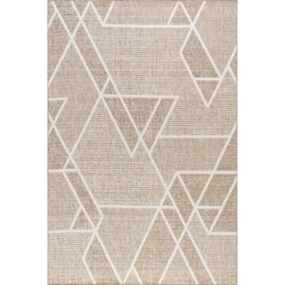 Bradan Geometric Indoor/Outdoor Area Rug