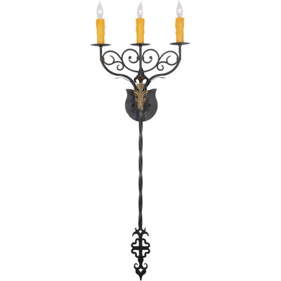 Merano 3 - Light Candle Wall Light
