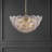 Alberta Glass And Metal Chandelier