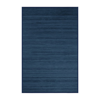 Tapis gris uni lavable à la machine