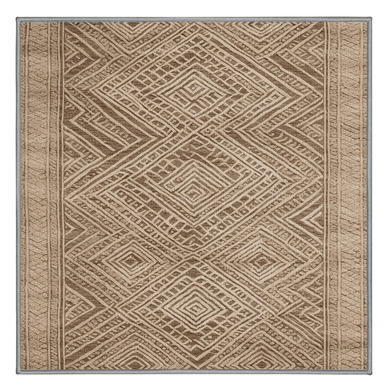  Tapis hawaïen lavable Kahiko, Rectangulaire 8 pi x 12 pi